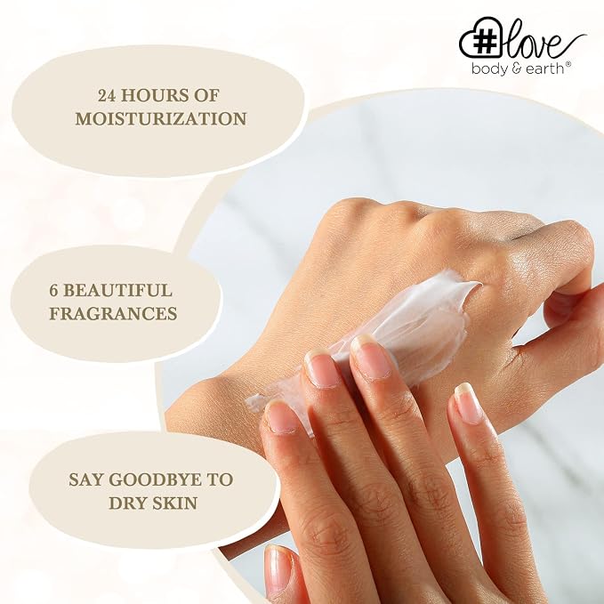 BODY & EARTH # LOVE Hand Cream Gift Set, Mothers Day Gifts - Image 5