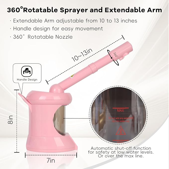Facial Steamer Nano Ionic Face Steamer - Image 5