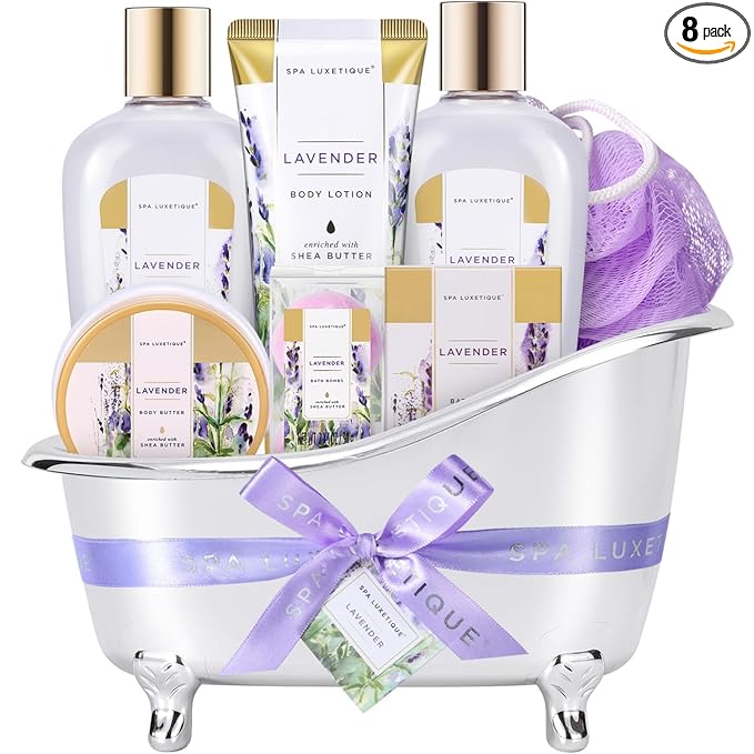 spa luxetique Spa Gifts for Women, Gift Basket, Lotion Sets, Birthday by spaluxetique