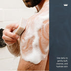 Cremo Exfoliating Body Bar for Men, Palo Santo Scent, Cleanses and Hydrates Skin - Image 5