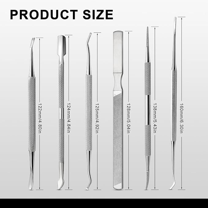 FERYES Ingrown Toenail Removal Tool Kit - Image 8