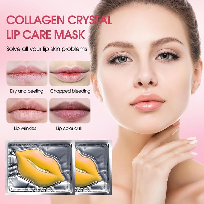 30 pieces of Moisturizing Collagen Crystal Lip Mask - Image 2