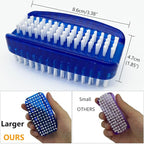 GKETN Nail Brush for Cleaning Fingernails 2 Sided Nylon Bristles Fingernail - Image 4