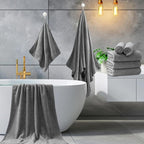 Ycosy 4 Pack Extra Large Microfiber Bath Towels Set, 35x70 inches, Less Lint - Image 5