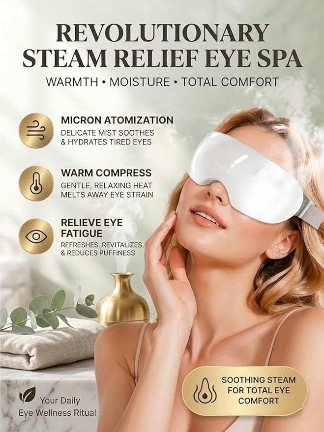 Beminda Steam Eye Therapy, Beminda Steam Therapy Pro, Steam Eye Mask - Image 2
