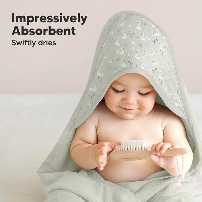 KeaBabies Hooded Baby Towel for Newborn - Image 5