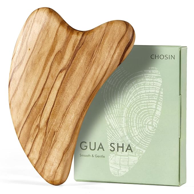 CHOSIN Gua Sha Tool for Face & Body: Face Massager Tool for Lymphatic Drainage by CHOSIN