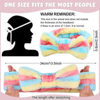 WILLBOND 24 Pieces Spa Headband Bulk Skincare Headbands Face Wash Makeup - Image 2