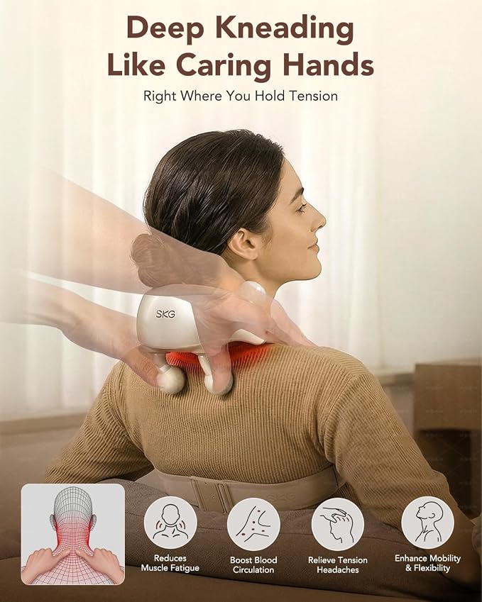 SKG H7 Ultra FSA Eligible Cordless Neck Massager - Image 3