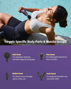 2-in-1 Detachable Muscle Massage Gun Deep Tissue - Image 7