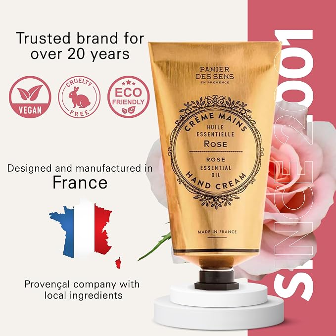 Panier des Sens – Rose Hand Cream – Moisturizing Hand Lotion - Image 6