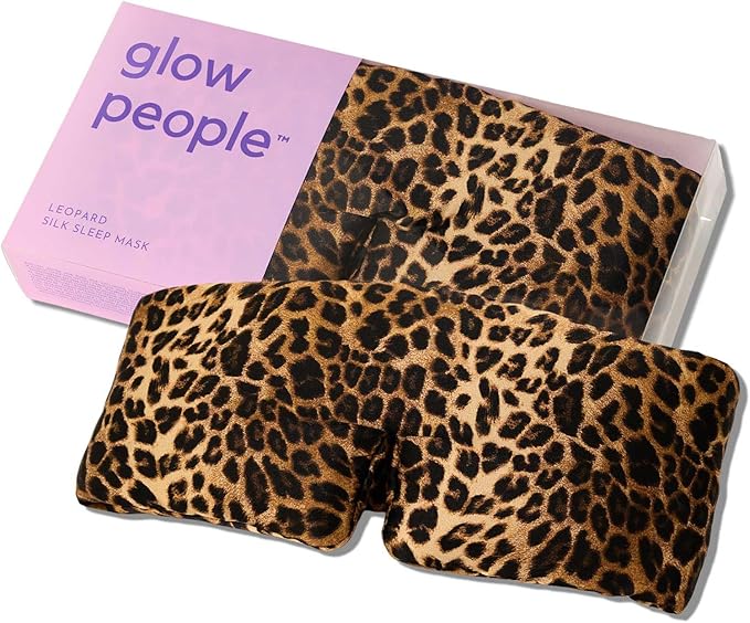 Glow People Silk Sleep Mask – 100% Mulberry Silk Eye Mask by GlowPeople