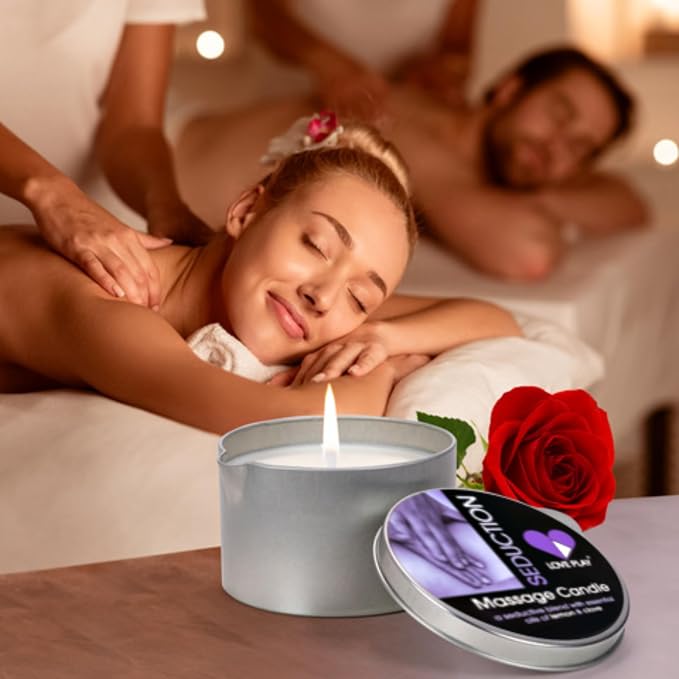 LOVE PLAY Massage Oil Candle for Home SPA - Image 6
