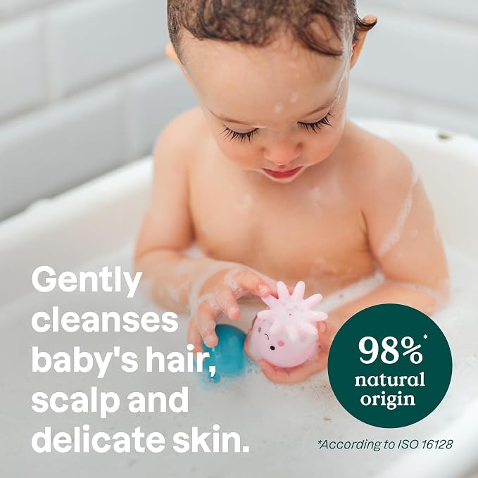 ATTITUDE Bubble Body Wash for Baby, EWG Verified, Dermatologically Tested - Image 2