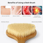 eaxun Bamboo Back Scrubber - Image 5
