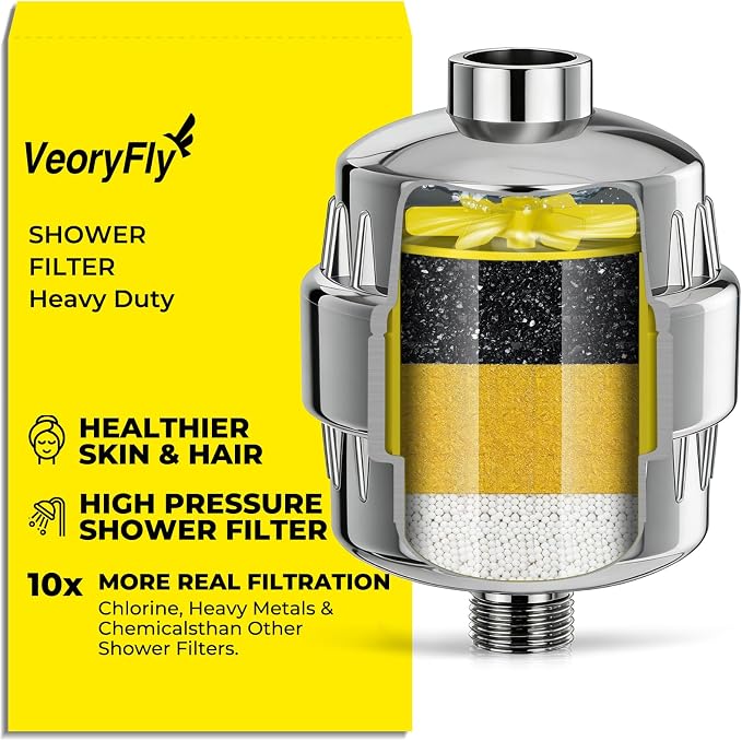 Heavy Duty Shower Filter 1 Pack by VeoryFly