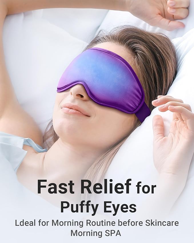 Cooling Eye Mask for Puffy Eyes: Fsa Eligible Items Hsa, Ice Eye Pack for - Image 6