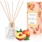 100ml Scent Diffuser with 6 Fiber Sticks, 3.5 oz Reed Diffuser Set Aromatherapy by DIUFJAG
