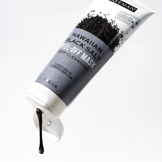 Freeman Exotic Blends Hawaiian Black Salt Peel Off Facial Mask, 6 fl.oz./175 mL - Image 6