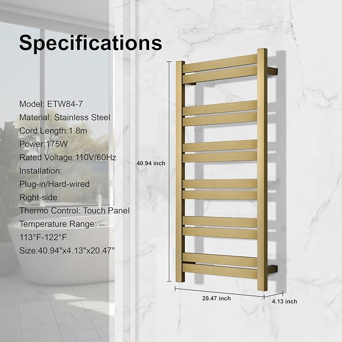 Electric Towel Warmer - Image 3