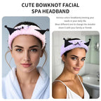 Spa Headband for Washing Face, 2 Pack Cute Hair Band for Shower Yoga Beauty - Image 6