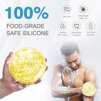 Upgraded Version Silicones Body Scrubber, Double-Sided Design Body Brush - Image 2