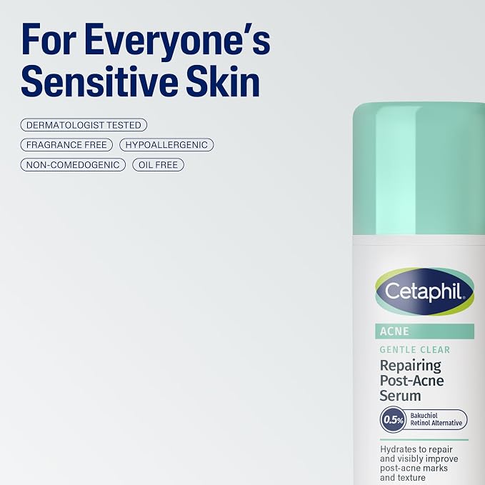 CETAPHIL Gentle Clear Repairing Post-Acne Serum, Retinol Alternative, Oil Free - Image 7
