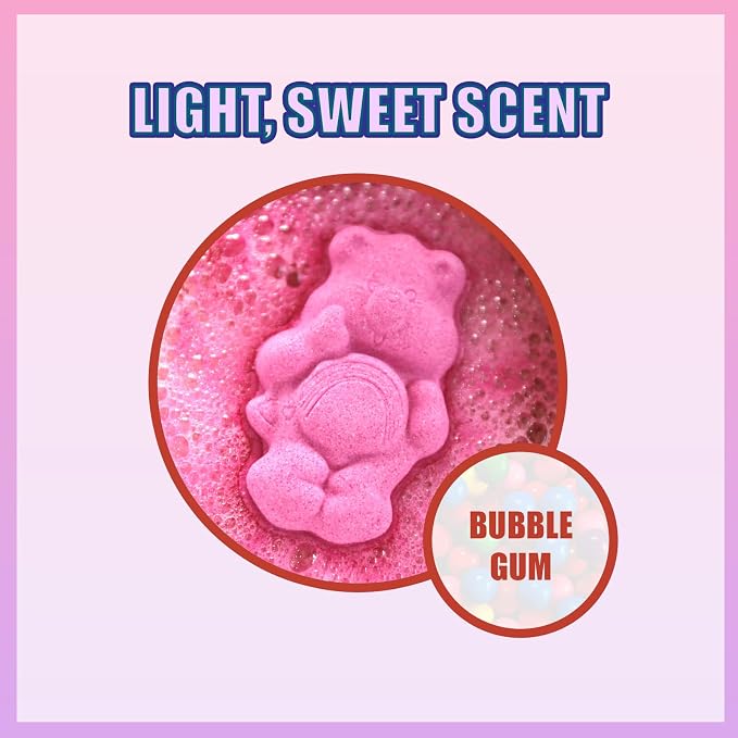 Care Bears 6 Pack Bubblegum Scented Bath Bombs - Image 4