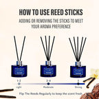 Xcleen Reed Diffuser Set, 6.7Oz French Vanilla Scented Oil Diffuser - Image 3