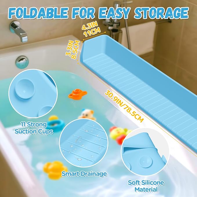 Splash Guard for Bathtub Kids - Image 4