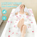 Full Body Bath Pillow for Bathtub, Thick Soft Tub Cushion - Image 8