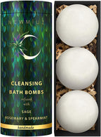 Sage Bath Bombs Spiritual Bath Energy Clearing Protection Shielding Smokeless - Image 7