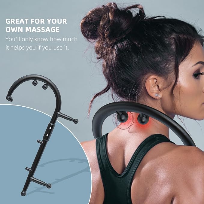 KEINE MARKE Back and Neck Massager Trigger Point Massage Tools Massage Cane - Image 2
