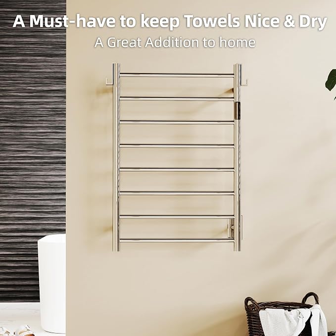 P&Dlusir Towel Warmer, Heated Towel Rack - Image 6