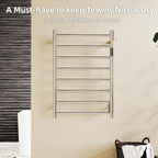 P&Dlusir Towel Warmer, Heated Towel Rack - Image 6