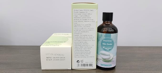 PHATOIL 3.38FL.OZ Baby Powder Fragrance Oils - Image 8