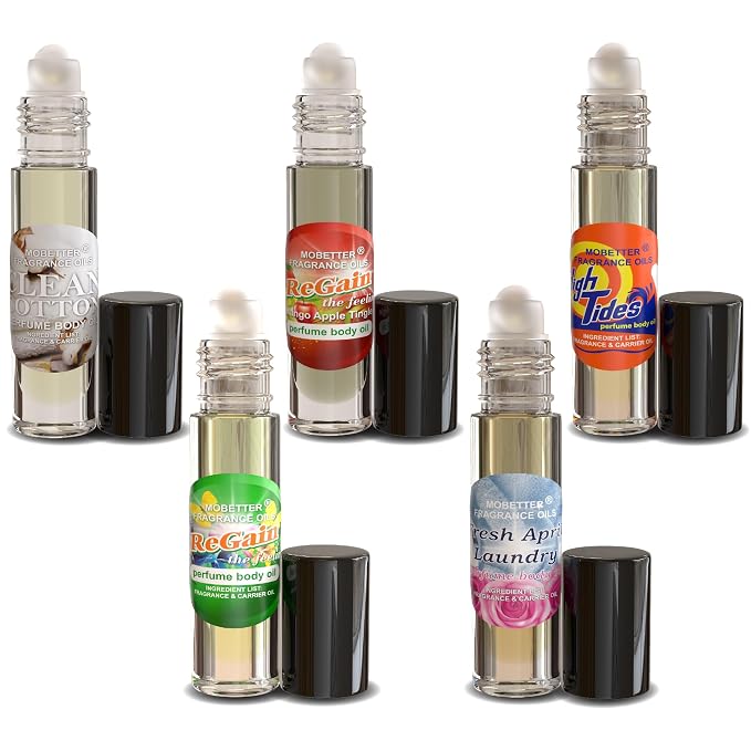 MOBETTER FRAGRANCE OILS Unisex Perfume Body Oil Bundle - Image 2