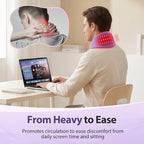 Cordless Neck Heating Pad for Pain, Neck Massager - Image 6