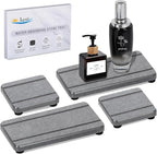 4PCS Stone Drying Trays for Bathroom Sink and Kitchen Counter by Unknown