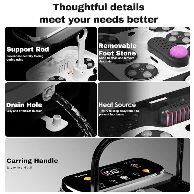 Foot Spa Electric Rotary Massage, - Image 6