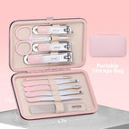 Manicure Set, Portable Mini Manicure and Pedicure Kit, Travel Grooming Nail Kit - Image 7