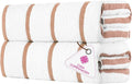 CASA COPENHAGEN Cabana Pool 2Pcs 100% Egyptian Cotton XL Designer Bathsheet by CASACOPENHAGEN