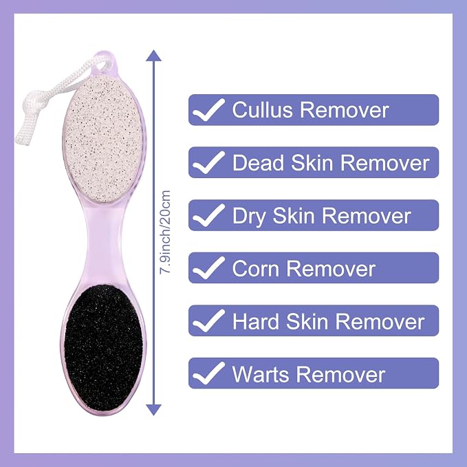 2-Pack 4 in 1 Pedicure Tool Callus Remover - Image 8