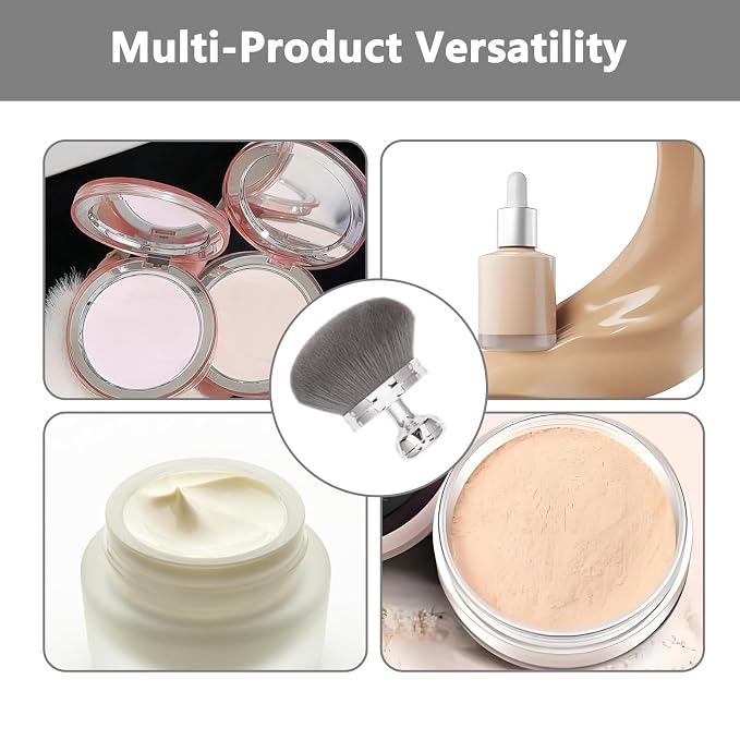 Body Makeup Brush Extra Large Oval Self Tanning Brush Multipurpose 74mm - Image 7
