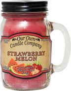Our Own Candle Company, Strawberry Melon Scented Mason Jar Candle, 100 Hour by OurOwnCandleCompanycandles