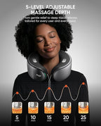 Bluvol Nest 10 Ultra Immersive Heated Neck Massager, Therapist-Style Deep - Image 5