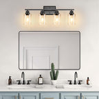 Ascher Bathroom Light Fixtures, 4-Light Vanity Lights - Image 8