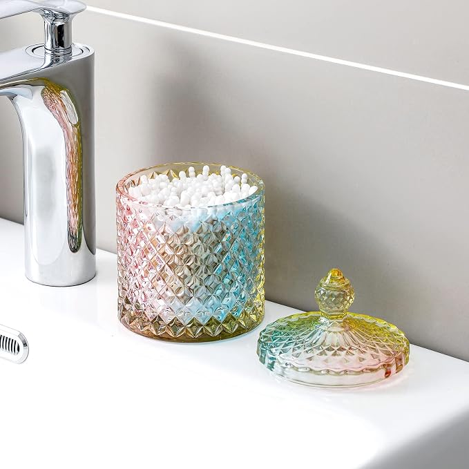 Qtip Holder Glass Apothecary Jars - Image 5