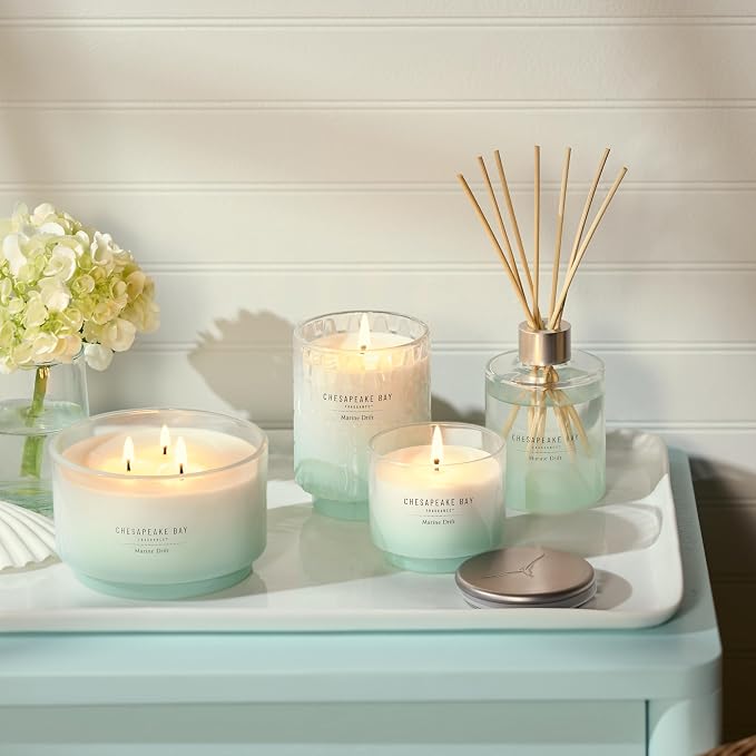 Chesapeake Bay, 8oz Marine Drift Scented Candle, Mood Evoking Fragrance - Image 8