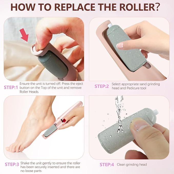 9 Pack Pedicures Replacement Heads - Image 6